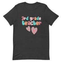 Load image into Gallery viewer, Third Grade Teacher Bella Canvas Unisex Tee