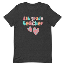 Load image into Gallery viewer, Fourth Grade Teacher Bella Canvas Unisex t-shirt