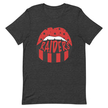 Load image into Gallery viewer, Raiders Mouth Lip Texas Tech Bella Canvas Unisex t-shirt