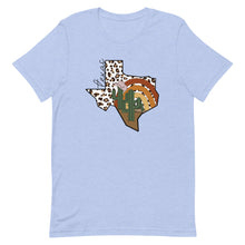 Load image into Gallery viewer, Retro Cactus Texas Bella Canvas Unisex t-shirt