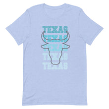 Load image into Gallery viewer, Texas Leopard Horns Bella Canvas Unisex t-shirt