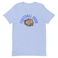 Load image into Gallery viewer, Football Mom Leopard Bella Canvas Unisex t-shirt