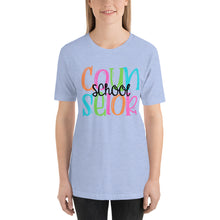 Load image into Gallery viewer, Colorful School Counselor Bella Canvas Unisex t-shirt