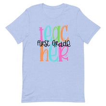 Load image into Gallery viewer, First Grade Colorful Bella Canvas Unisex t-shirt