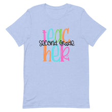 Load image into Gallery viewer, Second Grade Colorful Bella Canvas Unisex t-shirt