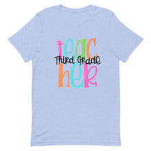 Load image into Gallery viewer, Third Grade Colorful Bella Canvas Unisex t-shirt