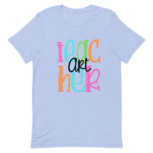 Load image into Gallery viewer, Art Teacher Colorful Bella Canvas Unisex t-shirt
