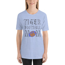 Load image into Gallery viewer, Tiger Football Mom Bella Canvas Unisex t-shirt