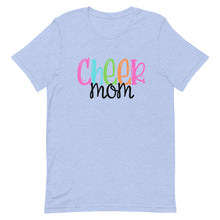 Load image into Gallery viewer, Colorful Cheer Mom Bella Canvas Unisex t-shirt