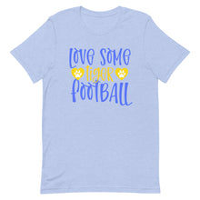 Load image into Gallery viewer, Love Some Tiger Football Bella Canvas Unisex t-shirt