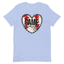 Load image into Gallery viewer, Baseball Heart Game Day Bella Canvas Unisex t-shirt