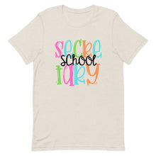 Load image into Gallery viewer, Colorful School Secretary Bella Canvas Unisex t-shirt