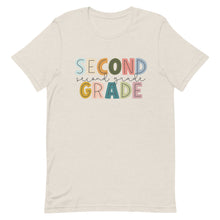 Load image into Gallery viewer, Block Second Grade Bella Canvas Unisex t-shirt