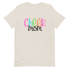 Load image into Gallery viewer, Colorful Cheer Mom Bella Canvas Unisex t-shirt