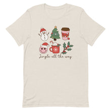 Load image into Gallery viewer, Jingle all the Way Bella Canvas Unisex t-shirt