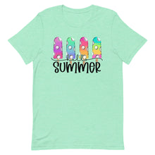 Load image into Gallery viewer, Hello Summer Popsicle Bella Canvas Unisex t-shirt