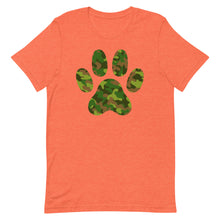 Load image into Gallery viewer, Camo Paw Bella Canvas Unisex t-shirt