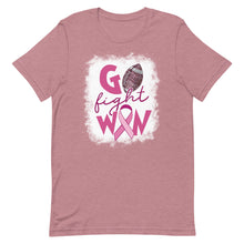 Load image into Gallery viewer, Go Fight Win Breast Cancer Unisex t-shirt