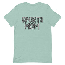 Load image into Gallery viewer, Sports Mom Animal Print Bela Canvas Unisex t-shirt