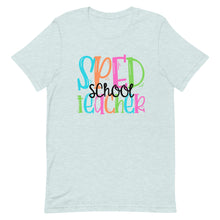 Load image into Gallery viewer, Colorful SPED School Teacher Unisex t-shirt