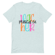 Load image into Gallery viewer, Physical Education Colorful Bella Canvas Unisex t-shirt