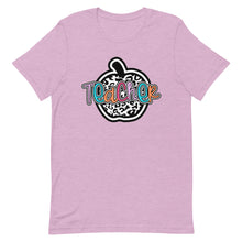 Load image into Gallery viewer, Leopard Teacher Apple Bella Canvas Unisex t-shirt