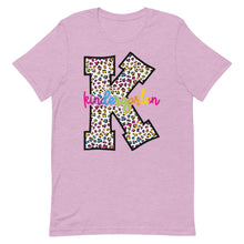Load image into Gallery viewer, Kindergarten Colorful Leopard Bella Canvas Unisex t-shirt