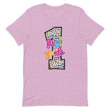 Load image into Gallery viewer, First Grade Colorful Leopard Bella Canvas Unisex t-shirt