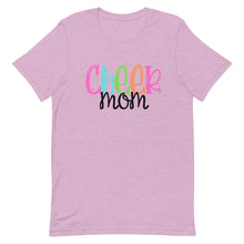 Load image into Gallery viewer, Colorful Cheer Mom Bella Canvas Unisex t-shirt