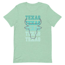 Load image into Gallery viewer, Texas Leopard Horns Bella Canvas Unisex t-shirt
