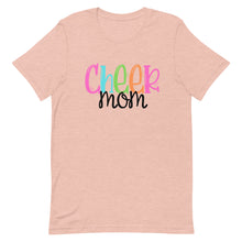 Load image into Gallery viewer, Colorful Cheer Mom Bella Canvas Unisex t-shirt