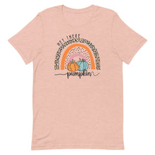 Load image into Gallery viewer, Hey There Pumpkin Rainbow Bella Canvas Unisex t-shirt