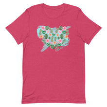 Load image into Gallery viewer, Not a Hugger Cactus Bella Canvas Unisex t-shirt