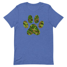 Load image into Gallery viewer, Camo Paw Bella Canvas Unisex t-shirt