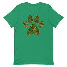 Load image into Gallery viewer, Camo Paw Bella Canvas Unisex t-shirt