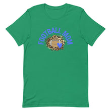 Load image into Gallery viewer, Football Mom Leopard Bella Canvas Unisex t-shirt
