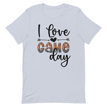 Load image into Gallery viewer, I love Game Day Football Bella Canvas Unisex t-shirt