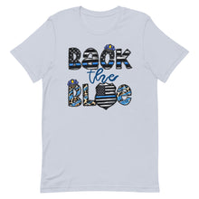 Load image into Gallery viewer, Back the Blue Bella Canvas Unisex t-shirt