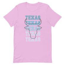 Load image into Gallery viewer, Texas Leopard Horns Bella Canvas Unisex t-shirt