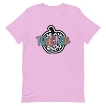 Load image into Gallery viewer, Leopard Teacher Apple Bella Canvas Unisex t-shirt