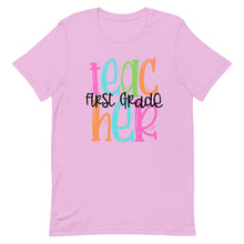 Load image into Gallery viewer, First Grade Colorful Bella Canvas Unisex t-shirt