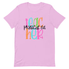 Load image into Gallery viewer, Physical Education Colorful Bella Canvas Unisex t-shirt