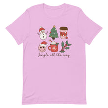 Load image into Gallery viewer, Jingle all the Way Bella Canvas Unisex t-shirt