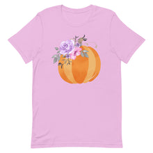 Load image into Gallery viewer, Floral Pumpkin Bella Canvas Unisex t-shirt