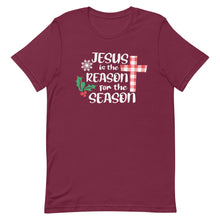 Load image into Gallery viewer, Jesus is the Reason Bella Canvas Unisex t-shirt
