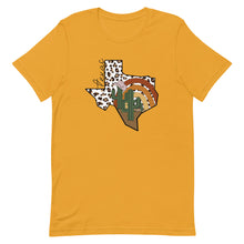 Load image into Gallery viewer, Retro Cactus Texas Bella Canvas Unisex t-shirt