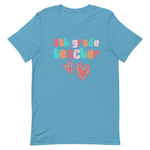 Load image into Gallery viewer, Fourth Grade Teacher Bella Canvas Unisex t-shirt