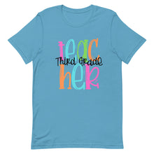 Load image into Gallery viewer, Third Grade Colorful Bella Canvas Unisex t-shirt