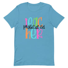 Load image into Gallery viewer, Physical Education Colorful Bella Canvas Unisex t-shirt