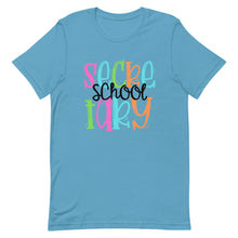 Load image into Gallery viewer, Colorful School Secretary Bella Canvas Unisex t-shirt